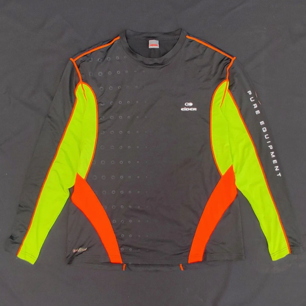 KAOS BASELAYER EIDER GUNUNG MANSET OLAHRAGA SEPEDA LARI BERENANG SELAM RUSHGUARD BAJU TEE TSHIRT LEN