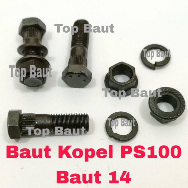 MINIMAL ORDER 10 PCS Baut kopel PS100 baut 14 baut kopel mitsubishi PS100 baut 14 baut kopel PS100 k