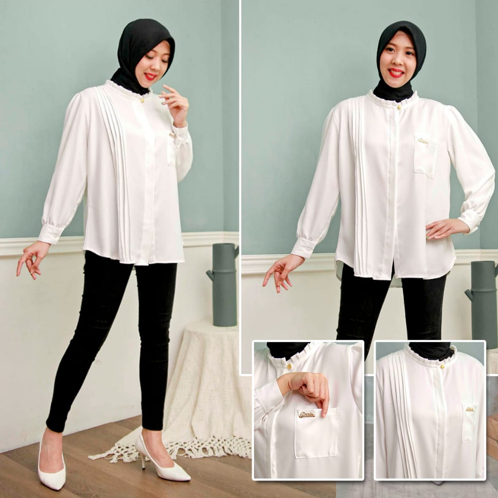 KEMEJA BLOUSE TUNIK OPNAISER BELLA SHAKILA PREMIUM