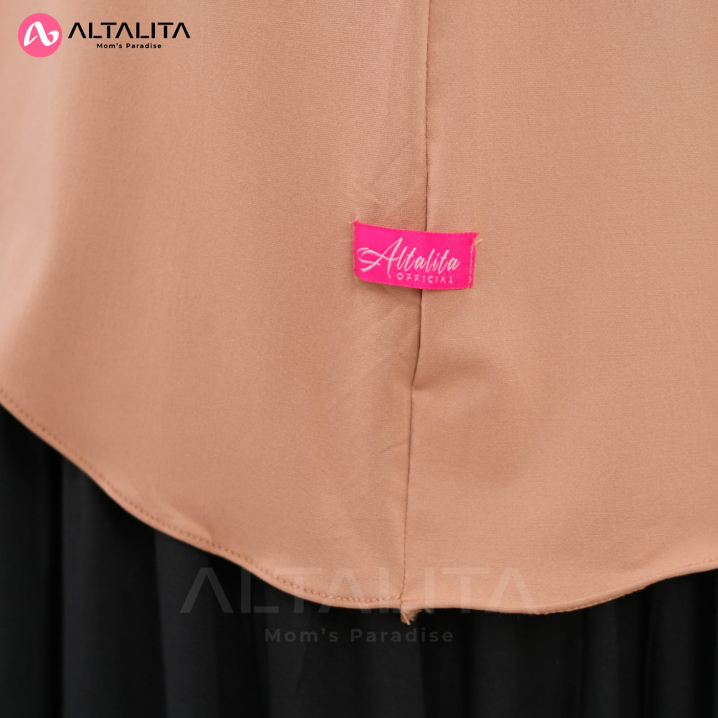 Altalita - Kerudung Bergo Hamidah Penguin Size L Jilbab Instan Qanita Jersey Premium Hijab Sporty Menutup Dada Cocok Untuk Sekolah Olahraga Volly Futsal Senam dan Sehari-Hari