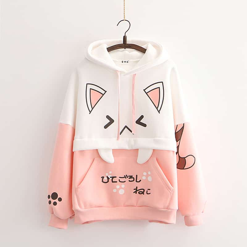 Sweater Anak Wanita Umur 13 Tahun - Cat Funny Sweater Berkualitas