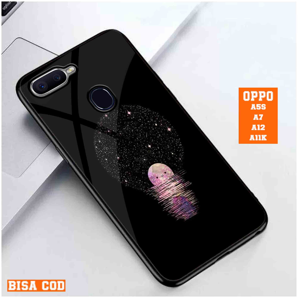 FS Case Oppo A5S Casing Oppo A11K Kesing Oppo A12 Cesing Oppo A7 - Fashion Case Motif Gambar Lucu Un