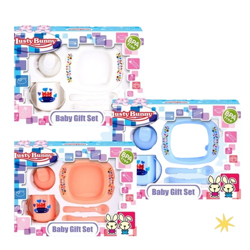 [bisa COD] FEEDING SET Reliable 5001 5008 | FEEDING SET Lusty Bunny LB1404 LB1411 LB1383