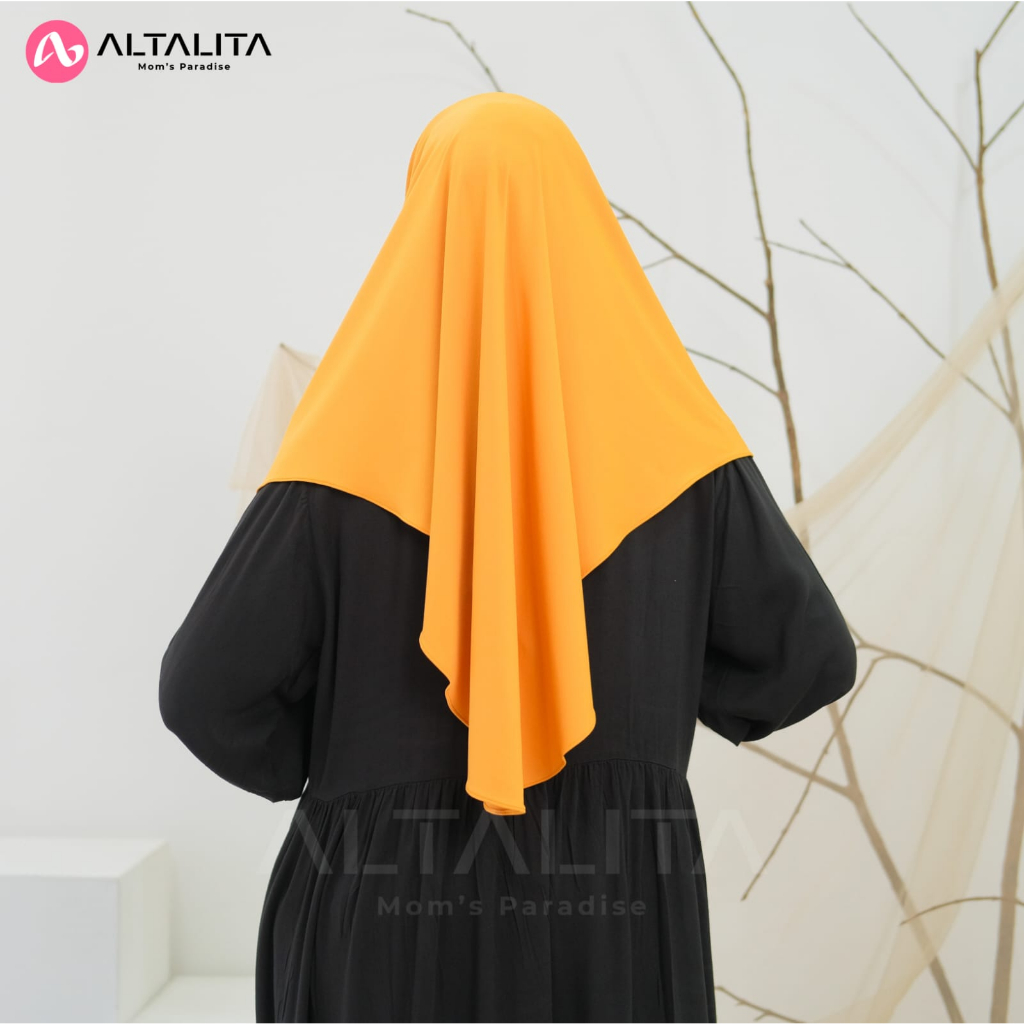 Altalita - Hijab Sport Instan Menutup Dada Kerudung Bergo Hamidah Size L Jersey Premium Jilbab Instan Qanita Penguin Cocok Untuk Sekolah Olahraga Volly Futsal Senam dan Sehari-Hari