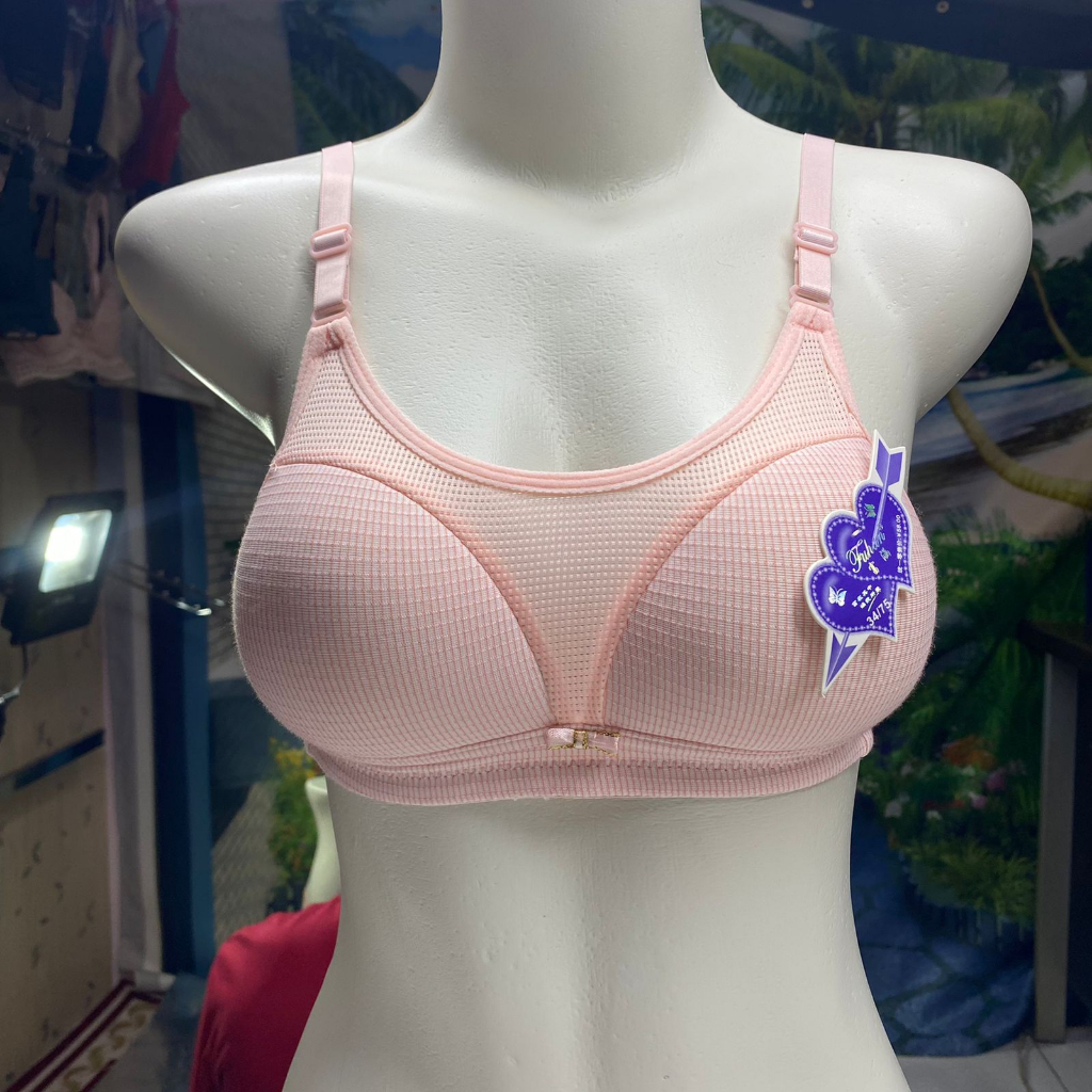 Bra Bh wanita 828 Busa tipis katun lembut