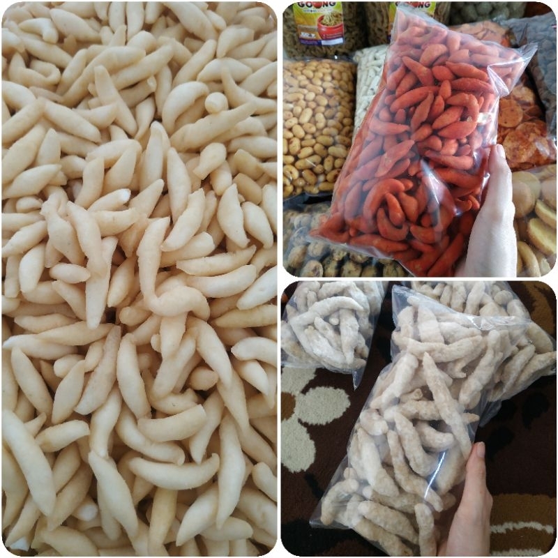 

TERMURAH!! 250gr Aneka Snack Bidaran (Balado, Keju, Manis) || Snack Curah Enak Murah Meriah