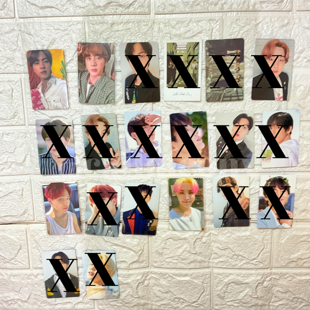 [READY STOCK] BTS - Butter Benefit Weverse Soundwave RPC Deco Kit JIN JHOPE JIMIN Photocard PC