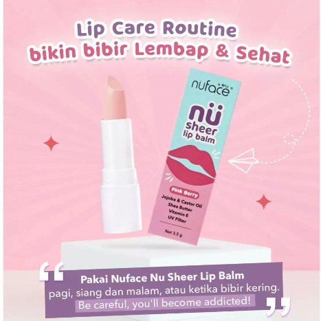 Nuface Nu Sheer Lip Balm