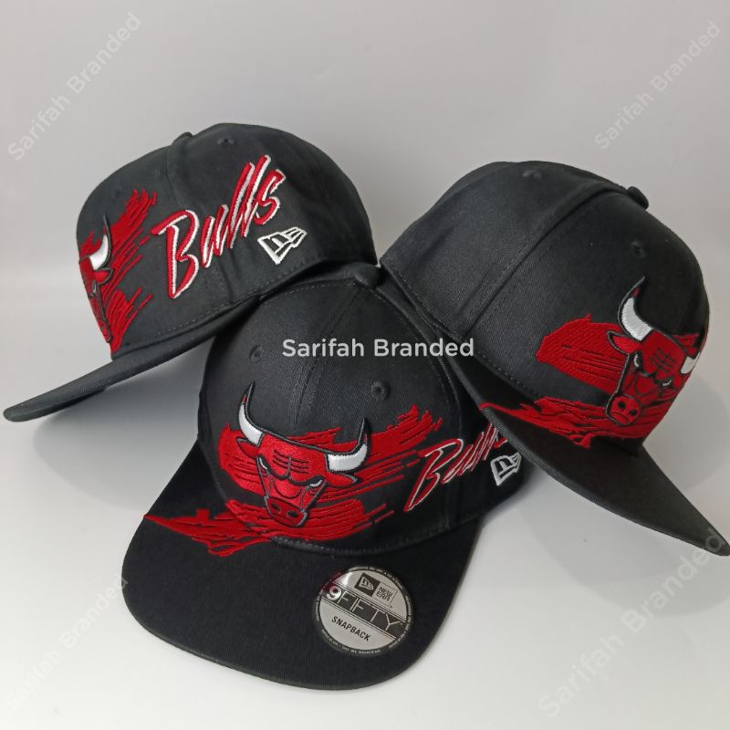 Topi Snapback Chicago Bulls Import - Topi Bulls - Topi Snapback Banteng
