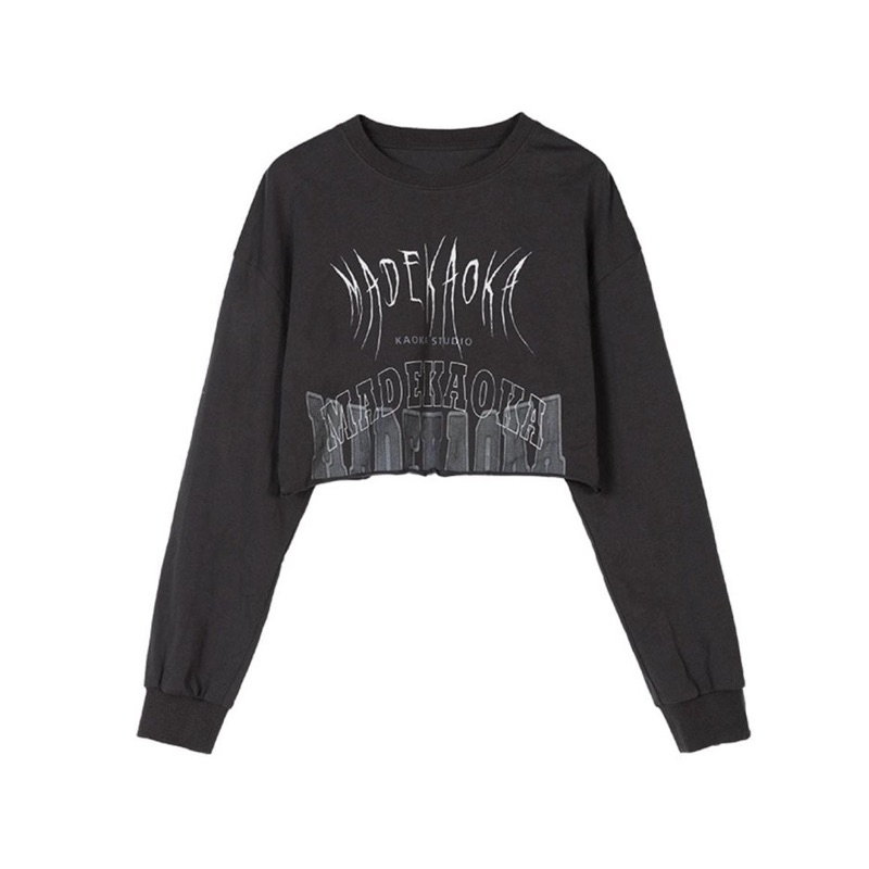 Sweater Crop MADEKAOKA Fleece (LD 110, P 43)
