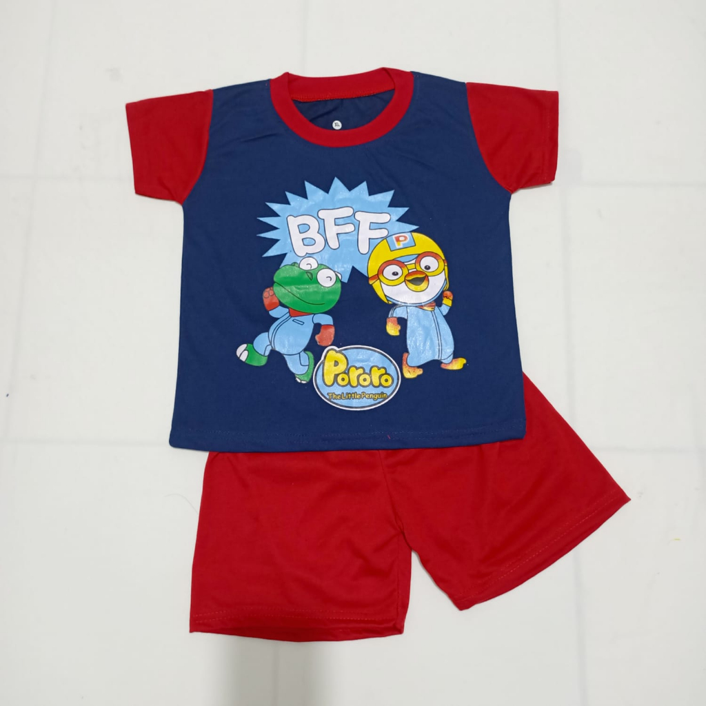 SETELAN ANAK ANAK PORORO UNISEX