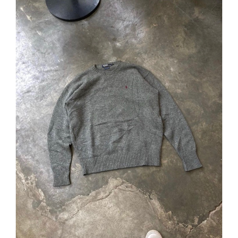 polo ralph lauren sweater lambs wool
