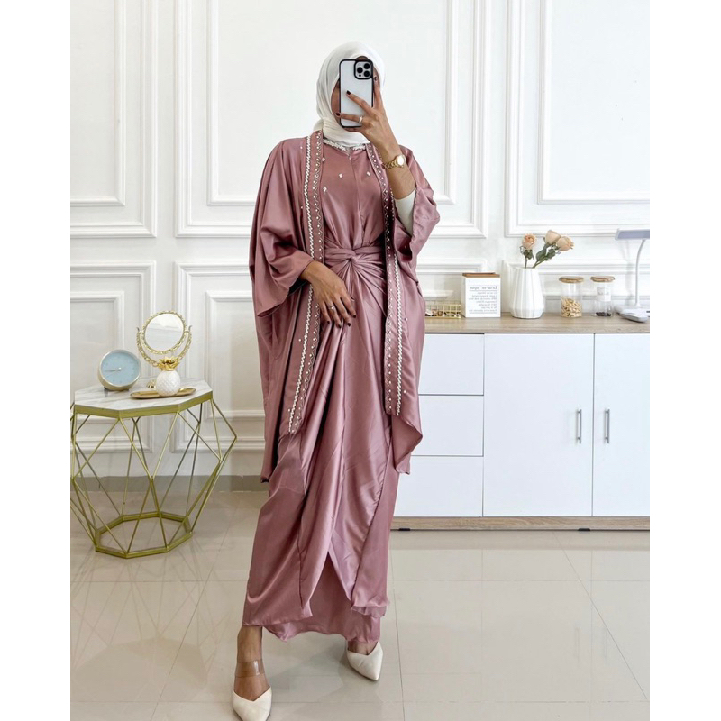 ANYA DRESS SET || TERUSAN DRESS OUTER TERBARU KEKINIAN || OOTD FASHION WANITA ||
