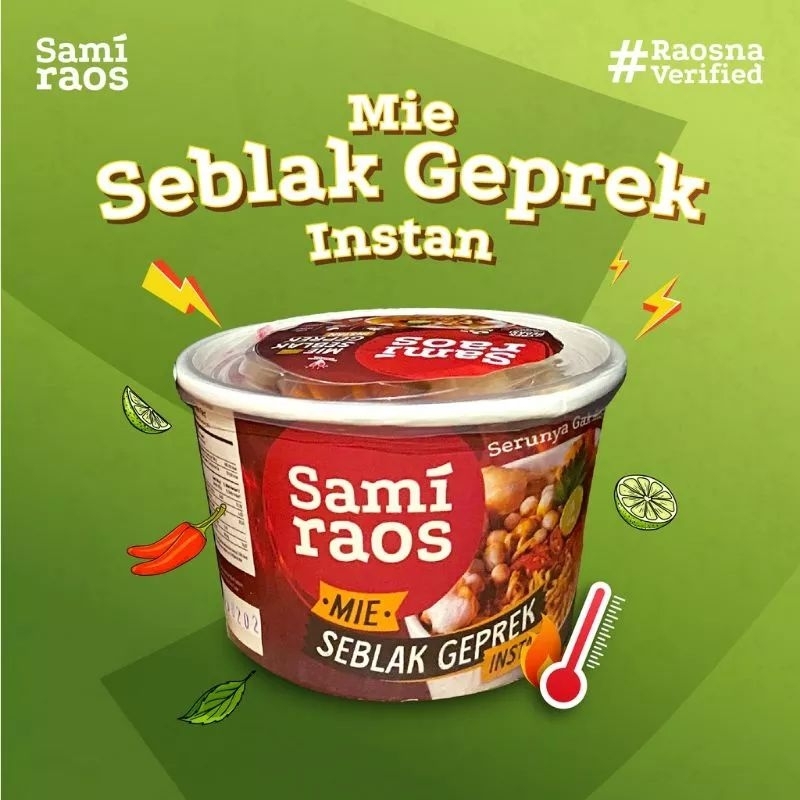 

SAMIRAOS - Mie Seblak Geprek