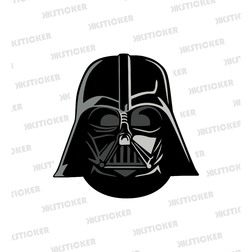 

Sticker Darth Vader | Stiker Vinyl Anti air + Laminasi