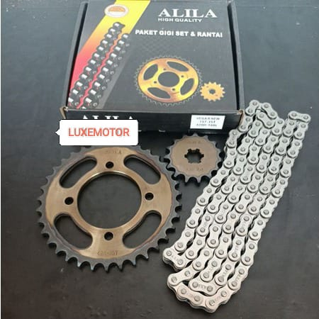 GIR SET GEAR PAKET VEGA R NEW VEGA JUMBO 15T-35T 428H-100L BAJA BAKARAN KOMPLIT NON ORI