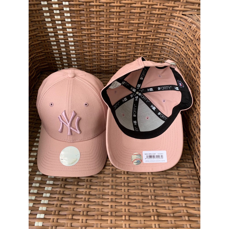 topi mlb original warna pink