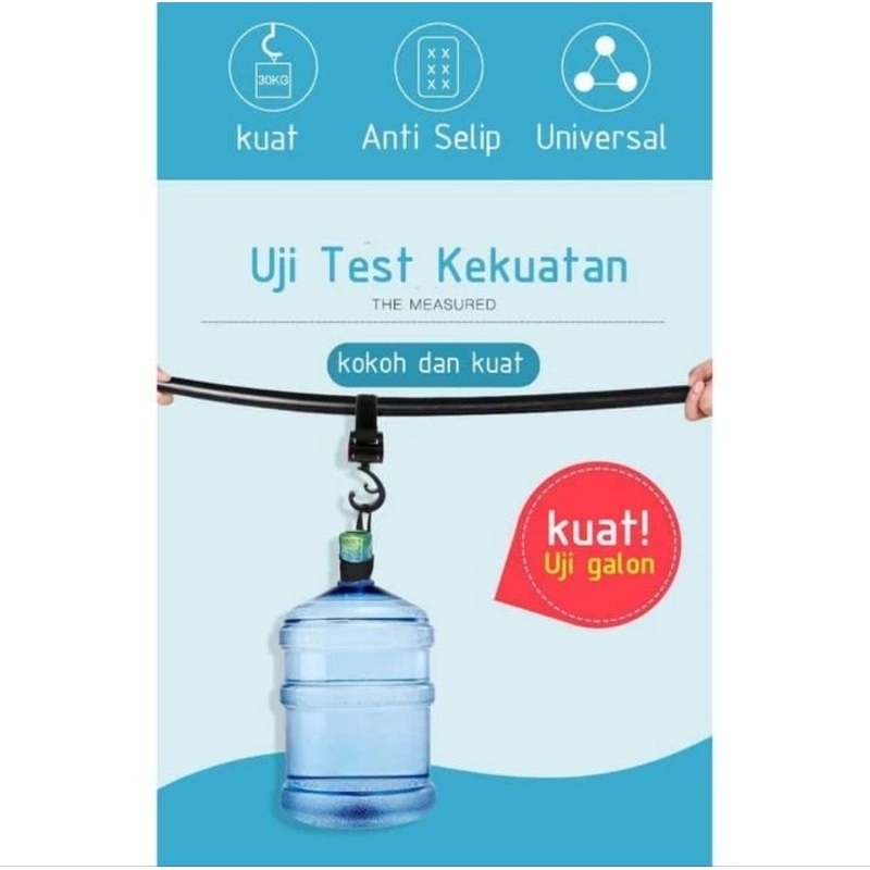 Gantungan Stroller Bayi Stroller Double hook KODAKI
