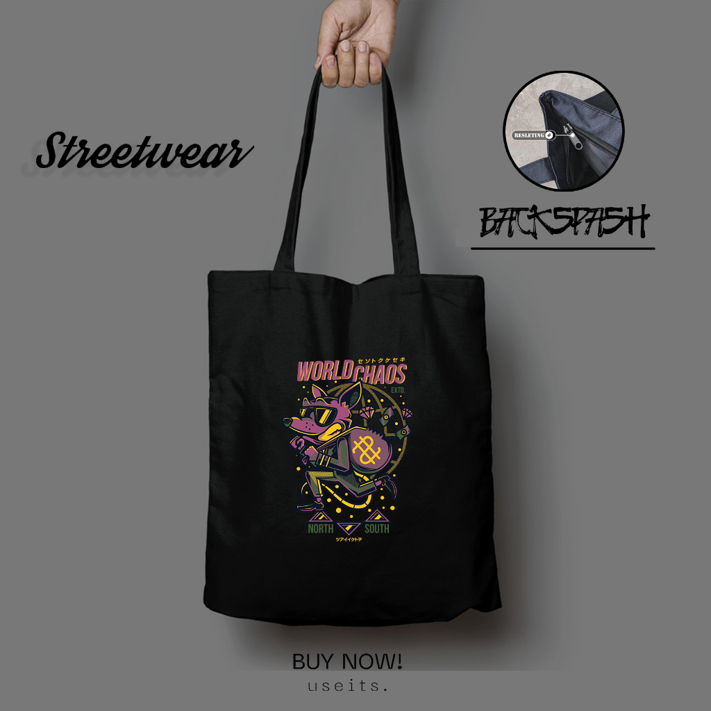 Tas Totebag Streetwear Custom Pria Wanita - STREETWEAR (17)