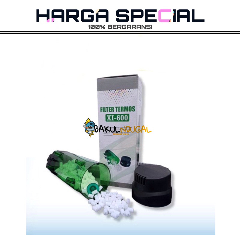 MURAH FILTER AQUARIUM FILTER TERMOS KANDILA ANGEL FISH XI 600 / AF 600 FILTER TERMOS AQUARIUM FILTER