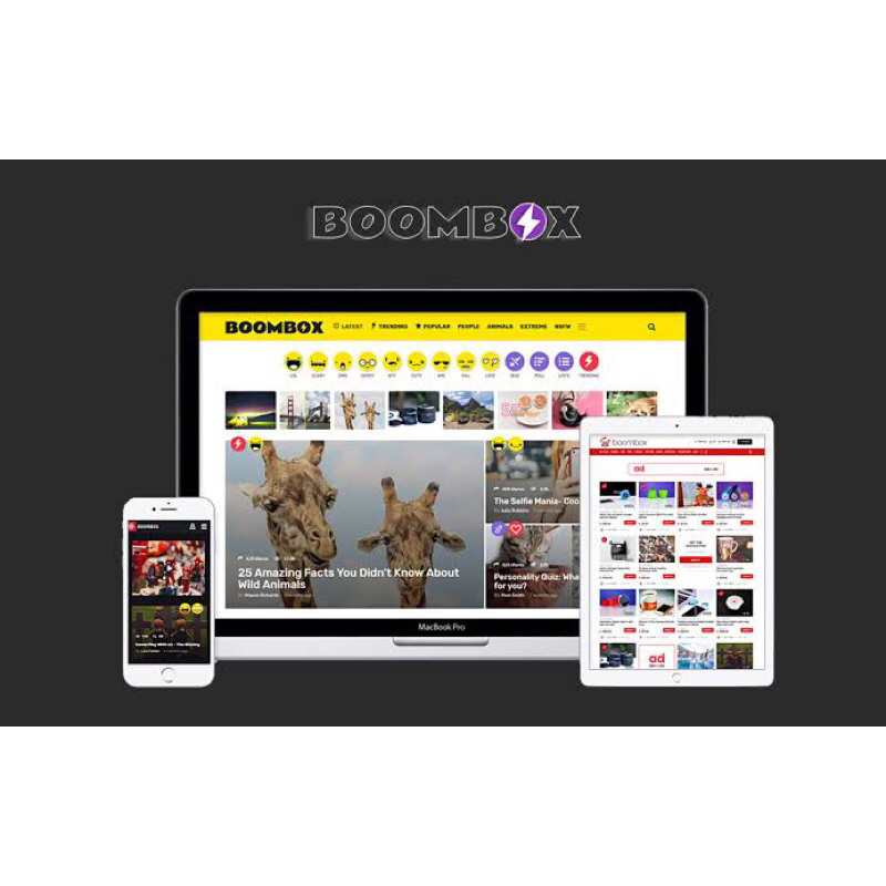 theme website Berita Boombox