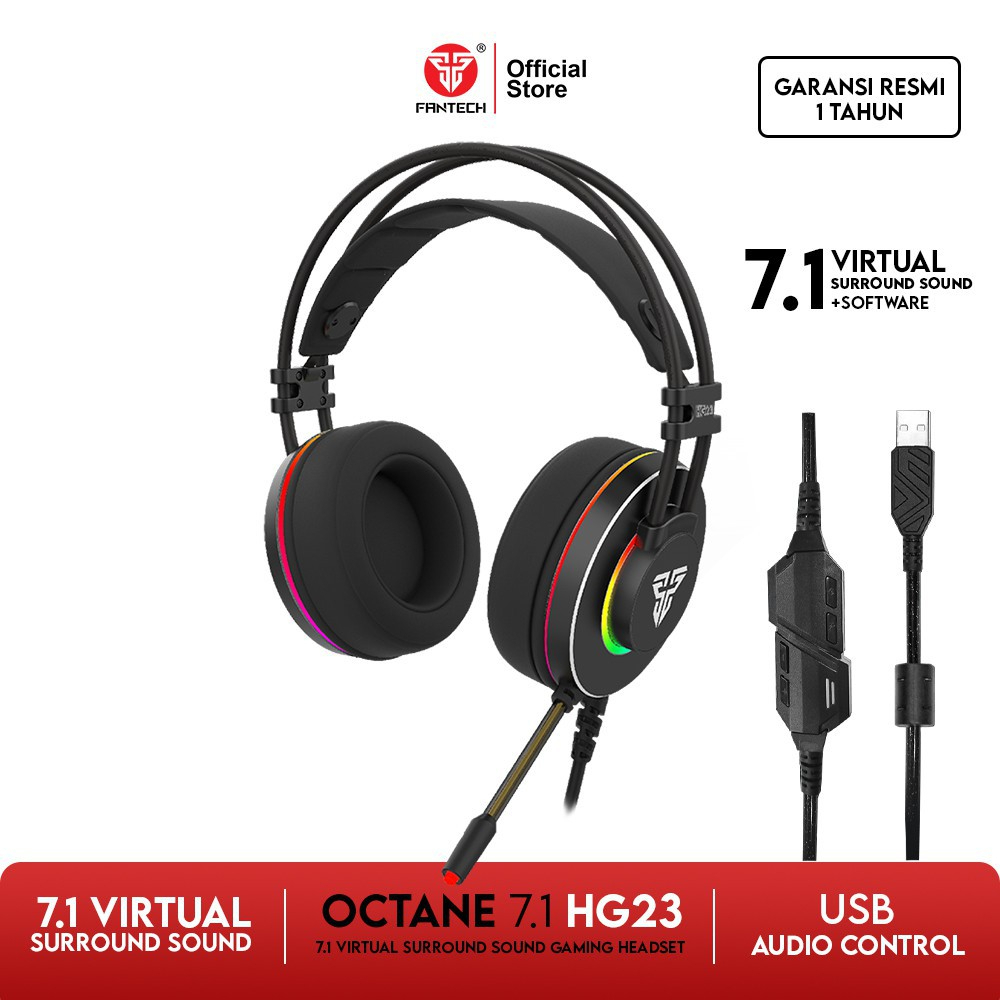 Fantech OCTANE 7.1 HG23 RGB Gaming Headset