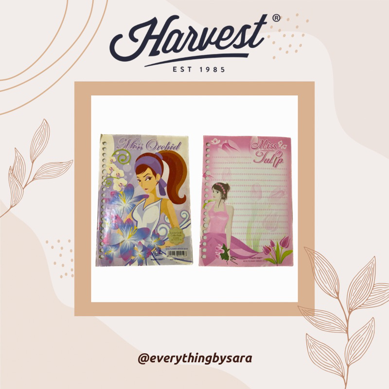 Kertas Binder Preloved - Harvest Special Edition : Miss Flower Series