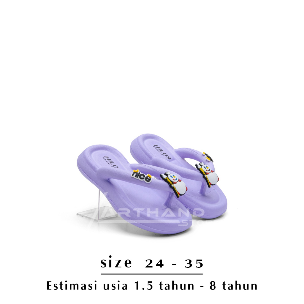 Sandal Anak Perempuan Motif MIXUE Viral Model Terbaru Anti Licin Lucu trandi untuk Umur 2 - 8 tahun