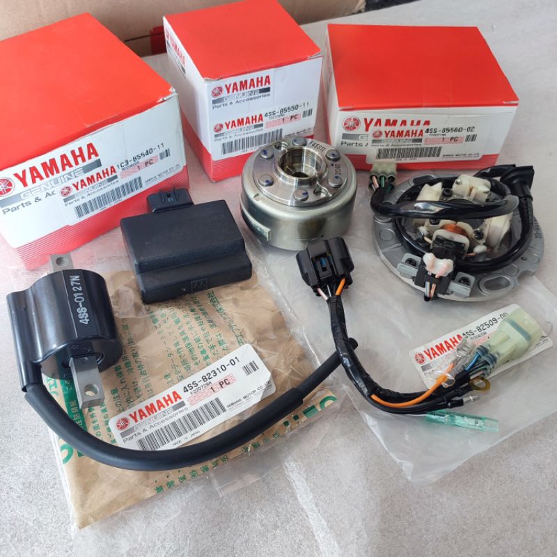 PENGAPIAN SET YZ 125 YZ125 4SS MORIC JAPAN PLUS CDI ORIGINAL DHICKA_PART