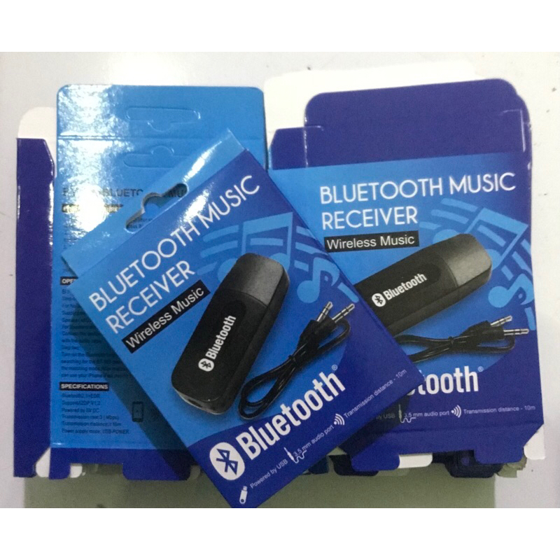 RECEIVER BLUETOOTH 3.5MM STEREO AUDIO MUSIC ADAPTER FOR SPEAKER CK02