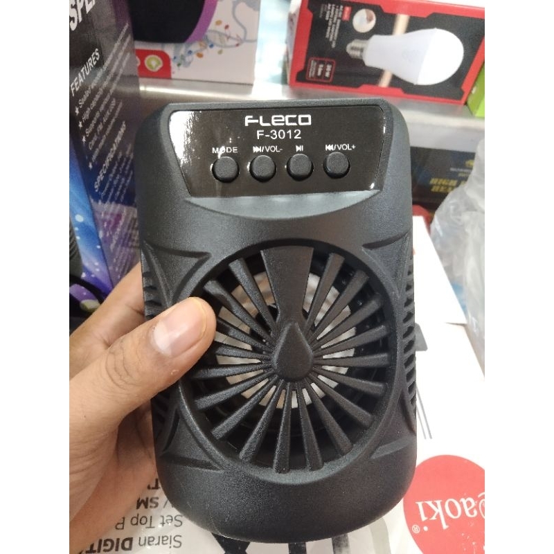 Speaker aktif murah//Speaker Bluetooth Fleco F-3009 free mik termurah