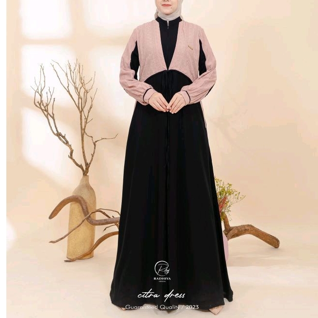 BerMus - Gamis Citra Dress by Radhiya original/RDY492/205