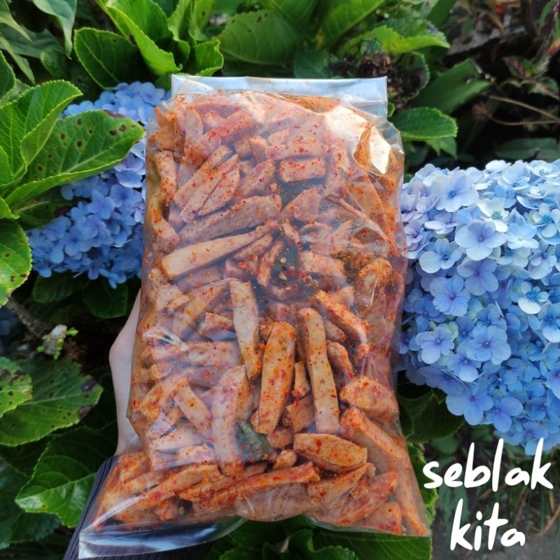 

promo basreng baso goreng pedas daun jeruk kemasan 500 gram / 0.5 kg jajanan kekinian cemilan khas bandung