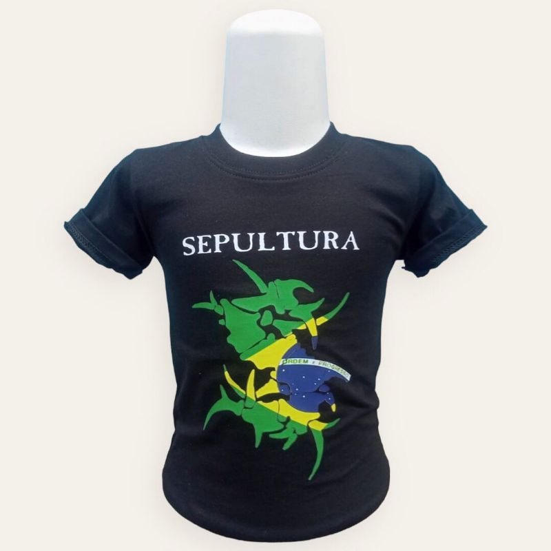 baju band ank Sepultura/kaos musik anak sepultura