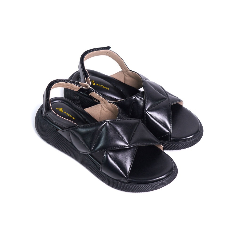 Sepatu Sandal Wanta Wedges JOVITA Strap Silang JJ 08