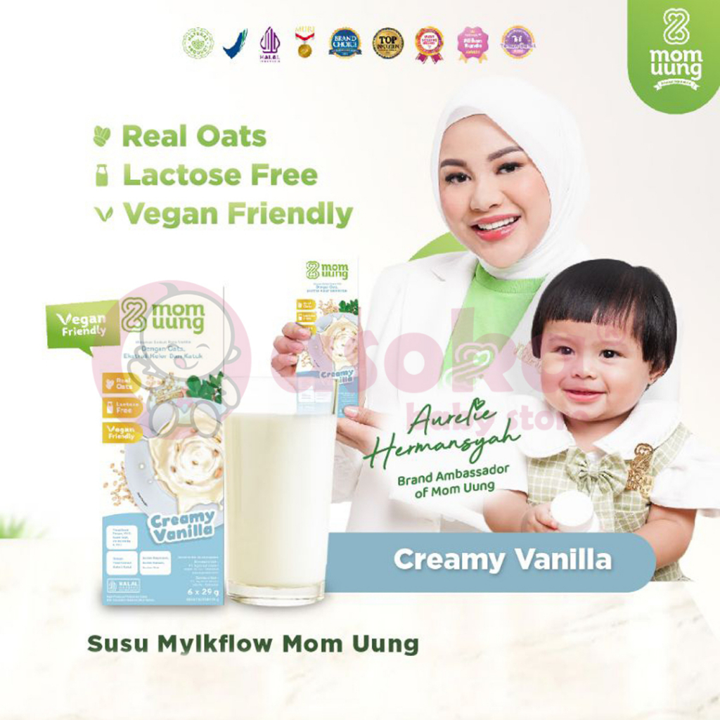 Mom Uung Susu ASI BOOSTER MYLKFLOW Rasa Singapore Classic Chocolate &amp; Creamy Vanilla - Susu Pelancar ASI ASOKA