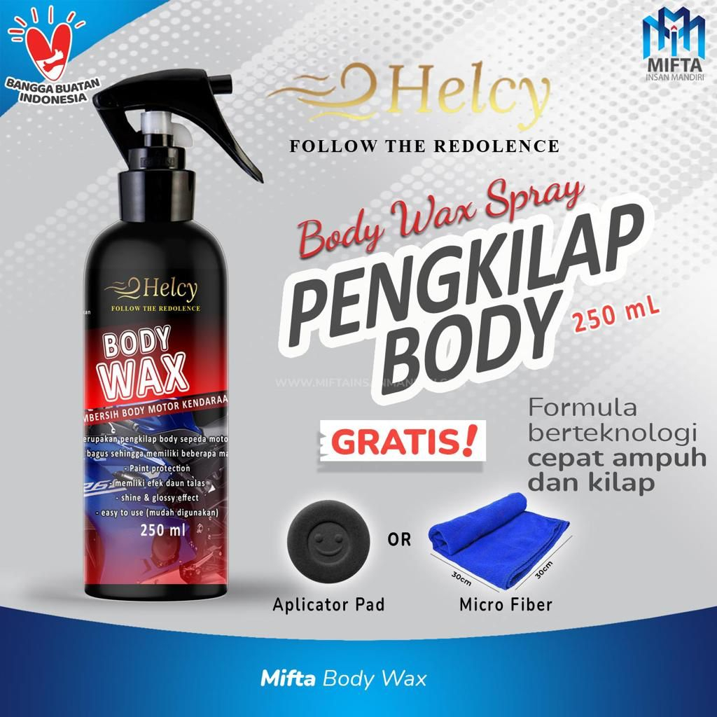 PENGKILAP BODY KENDARAAN / HELCY BODY WAX / SEALANT GUARD BODY MOBIL