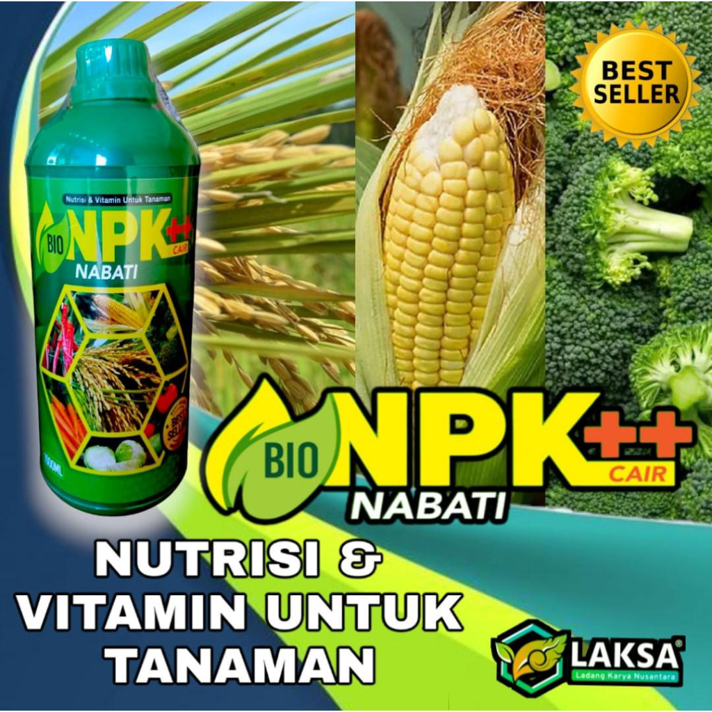 PUPUK NUTRISI TANAMAN BIO NPK ++ CAIR
