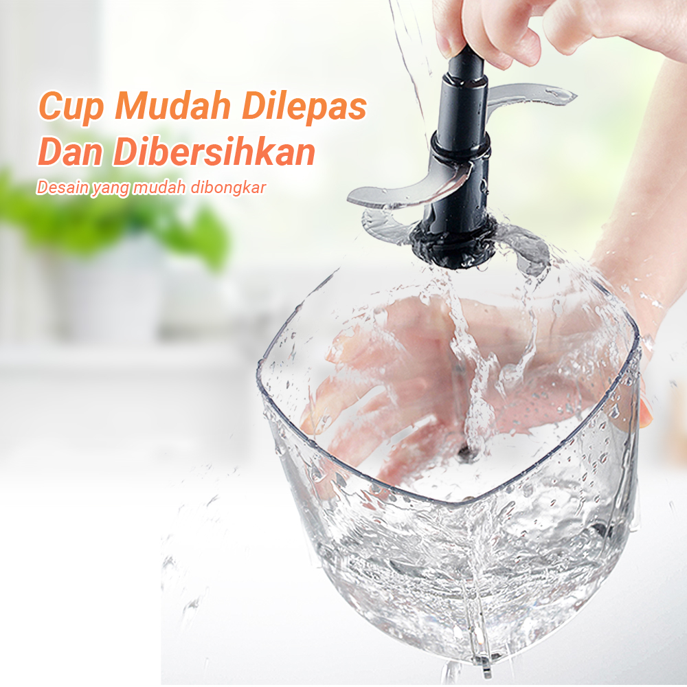 Blender Penggiling Daging Portable Berkualitas Terbaik/Mini Chopper  Matrix Kaca/ FP-116