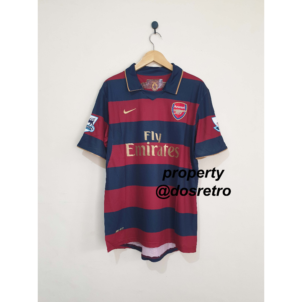 Jersey Retro Rare Arsenal 3rd 2007 2008 FABREGAS 4