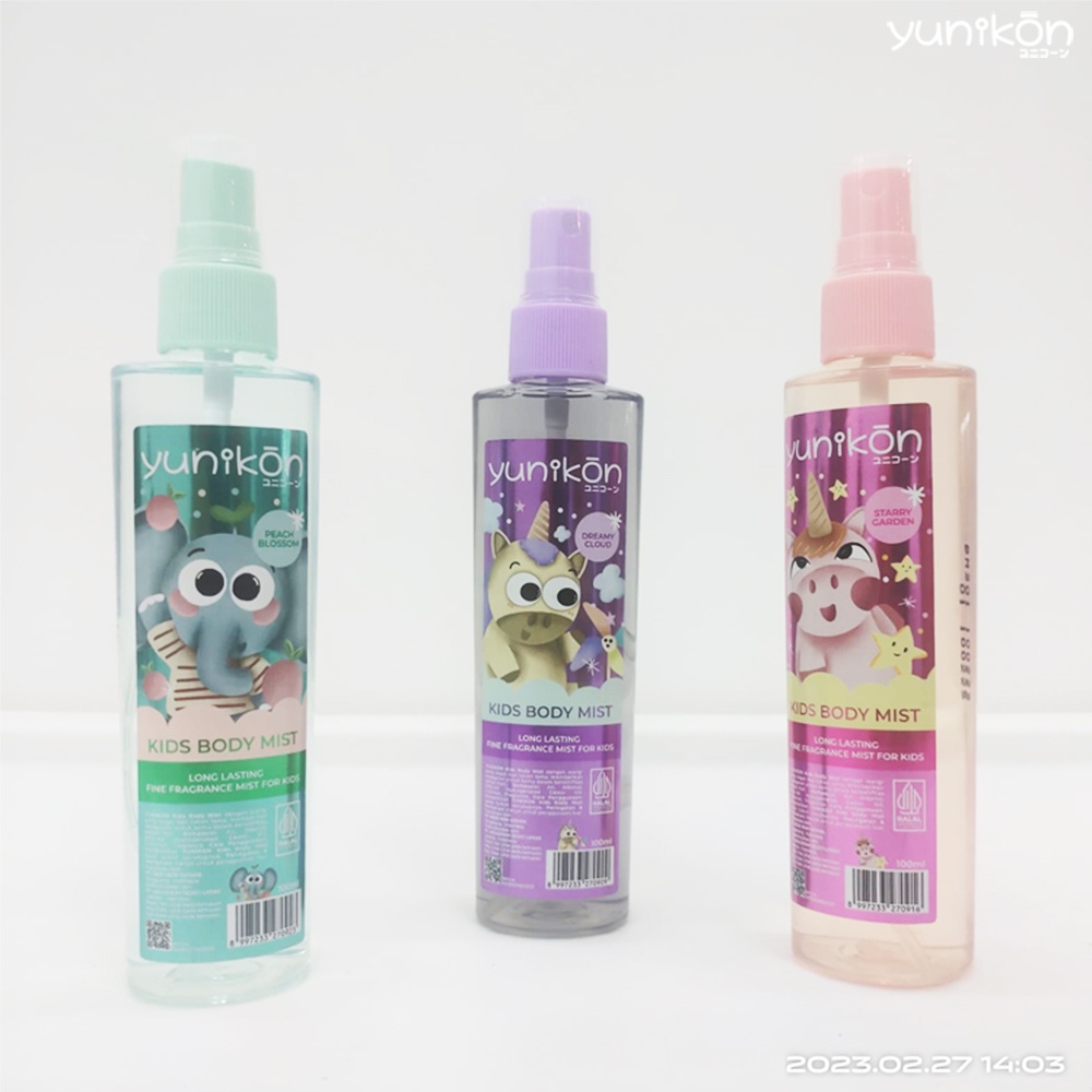 Yunikon Kids Body Mist Spray 100ml