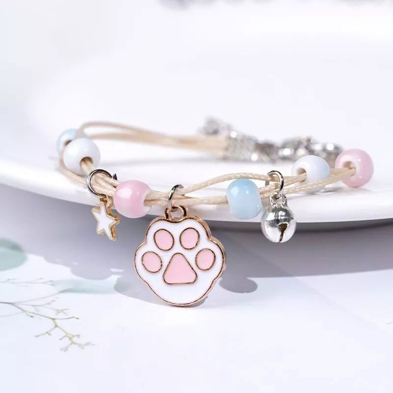 【A.one❤️COD】1 Pcs Gelang ️️Wanita Korea Daisy Kartun Keramik Manik Perhiasan Persahabatan Mahasiswa Hadiah Ulang Tahun Gelang Fashion Aksesoris