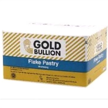 

Korsvet / Corsvet / Puff Shortening / Mentega Pastry 250gr Gold Bullion Flake Pastry