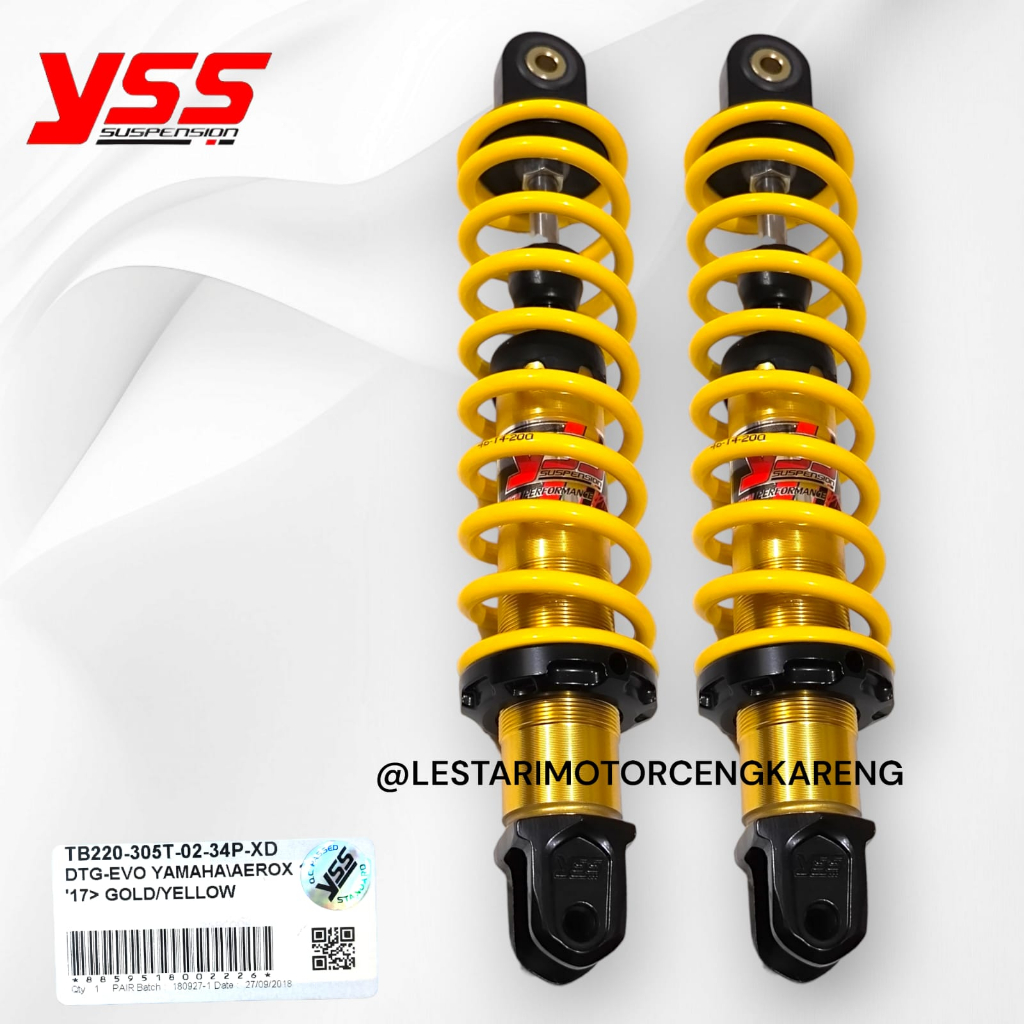 SHOCK SHOCKBREAKER YSS DTG EVO AEROX 155 OLD &amp; CONNECT / ALL NEW NMAX