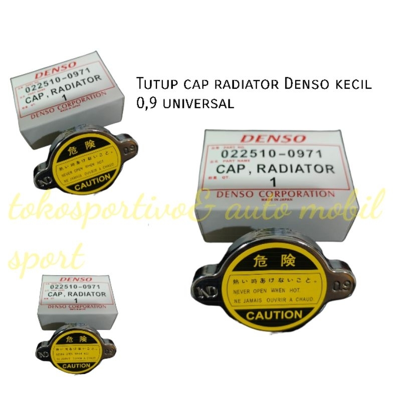 CUP RADIATOR TUTUP RADIATOR DENSO KECIL 0,9 UNIVERSAL