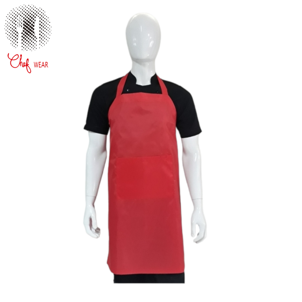 Chef Wear Apron / Celemek Waterproof Full Tp