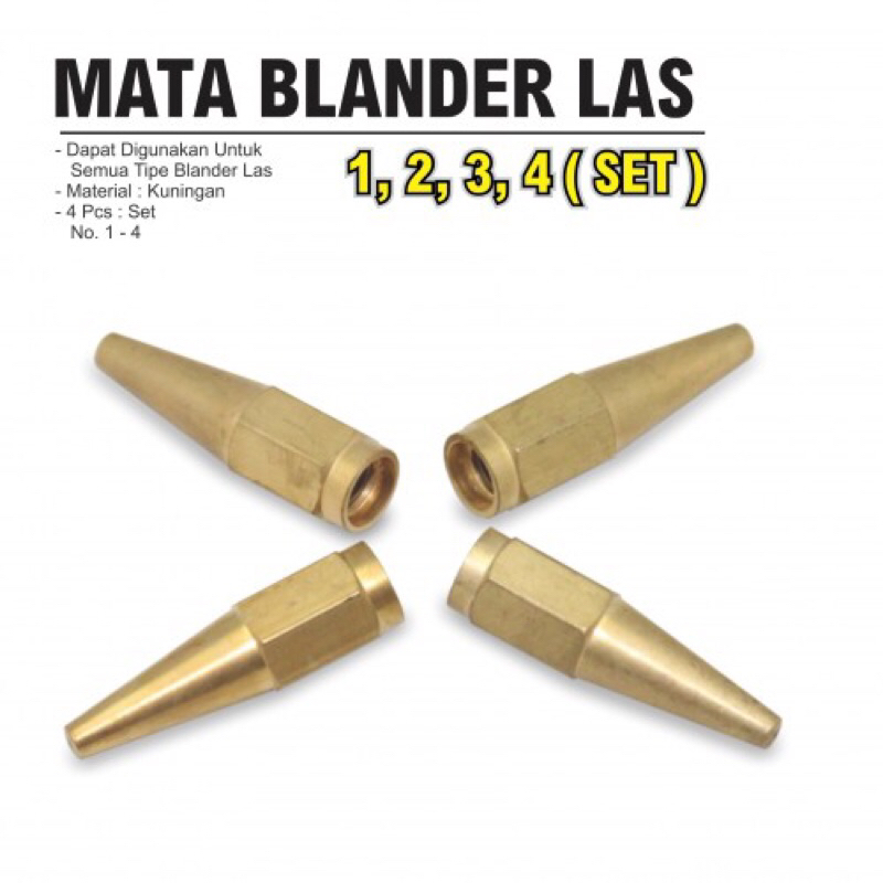 Aldo Mata Blender Las Set 4Pcs