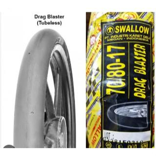 Ban Luar Merk SWALLOW Ring 17 Ukuran 70 80 17 Tipe SB-104 Drag Blaster