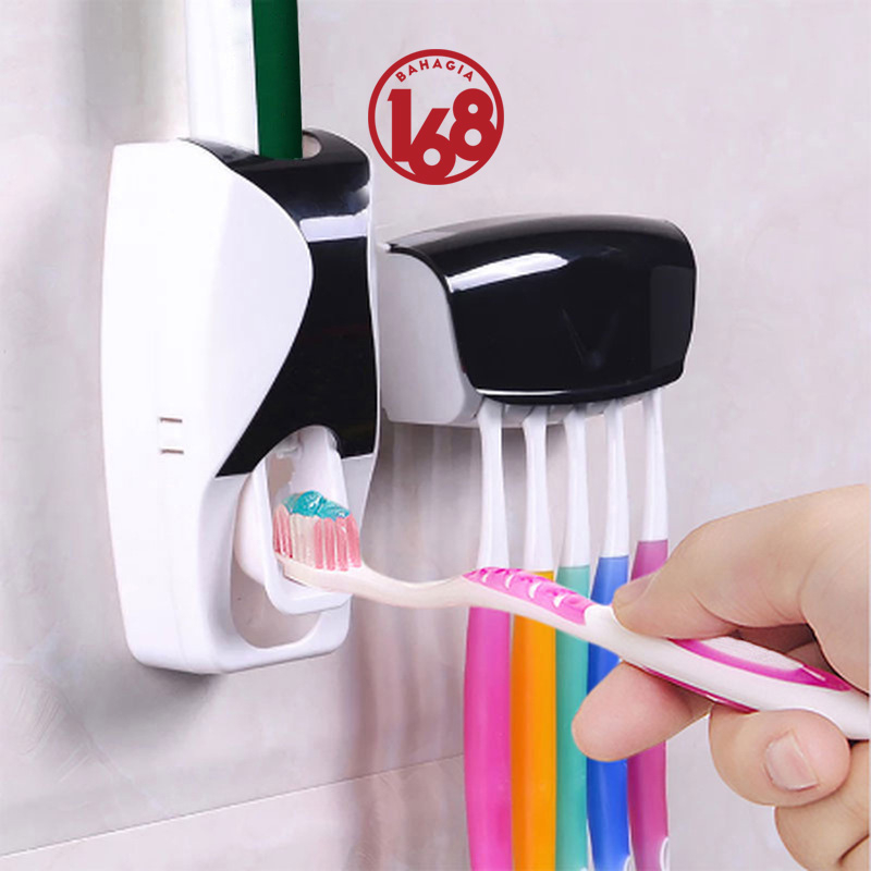 NEW-8119  Dispenser Odol Kotak Sikat Gigi Unik