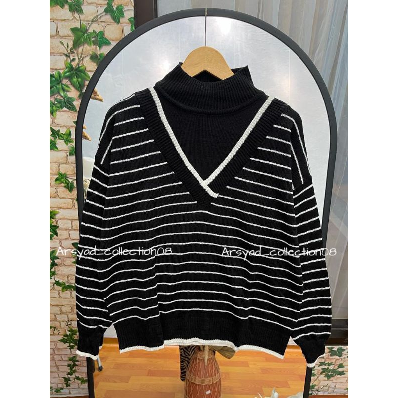 AMBERA SADBOY TURTLE NECK/SWEATER XXL JUMBO/BIG SIZE